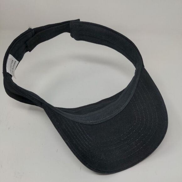 White Castle Craver Nation Strapback Sun Visor Hat Black Adjustable Embroidered - Picture 8 of 10